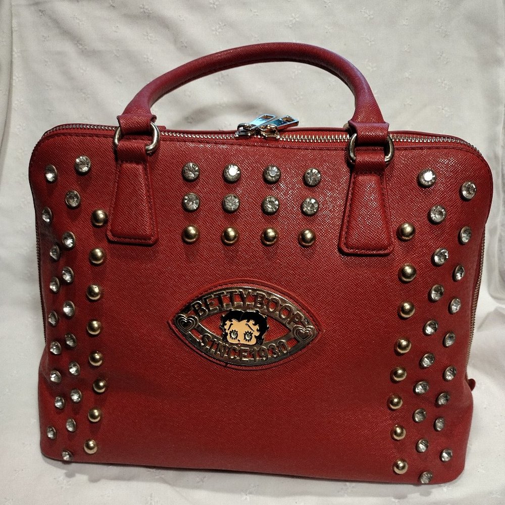 Betty Boop Red Satchel
